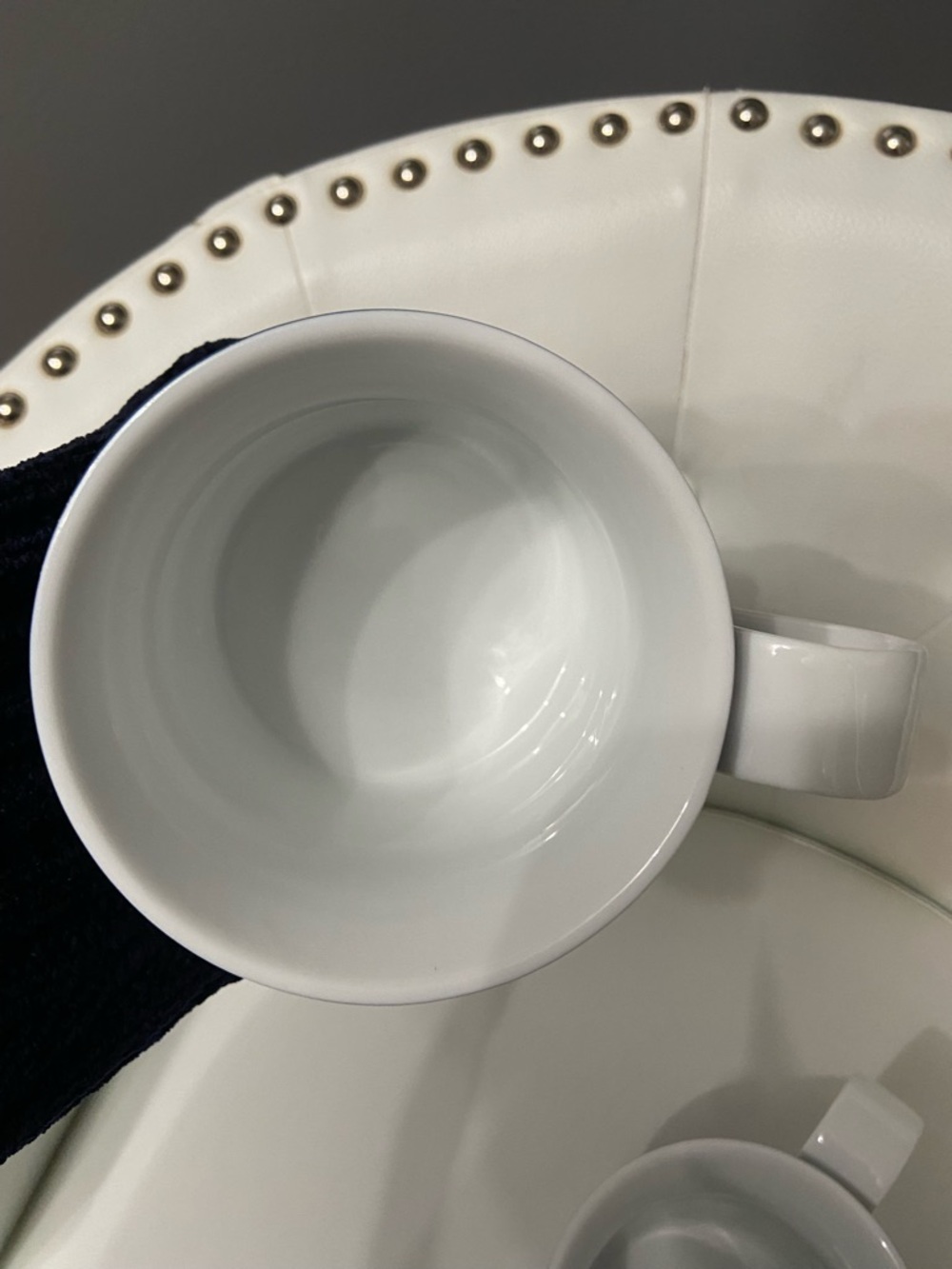 2 STARBUCKS 2008 Etched Blue Wave 🌊 Coffee Mug 13 Ounce Blue/White Collectible - Picture 7 of 17